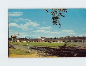 Postcard Eagle Motel, Freeport, Maine, USA