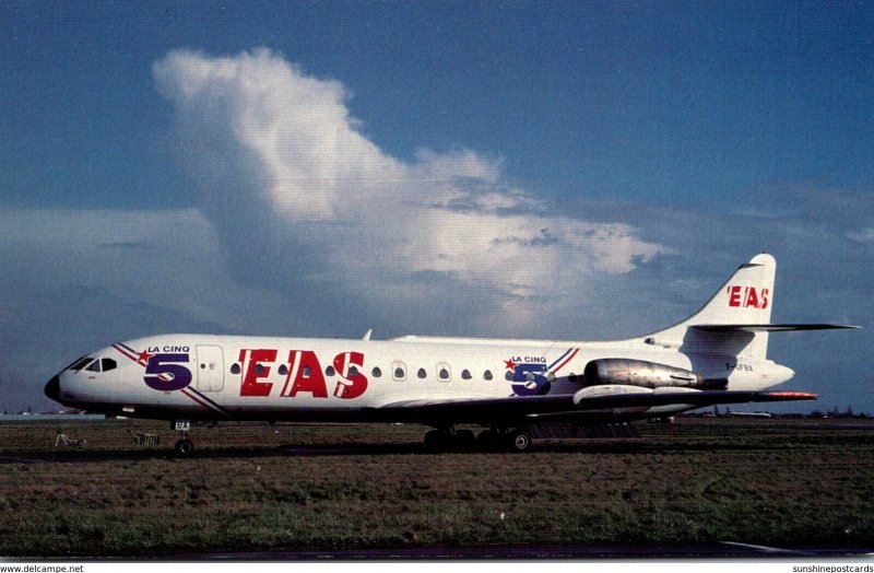 EAS Europe Aero Service LA 5 Aerospatiale SE210 Caravelle At Orly Airport France