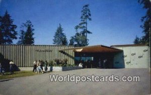 Vancouver Public Aquarium Stanley Park Canada Writing On Back 