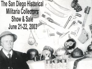 Militaria Collectors Show and Sale San Diego CA, California