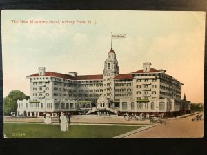 Vintage Postcard 1907-1915 New Monterey Hotel Asbury Park N.J.