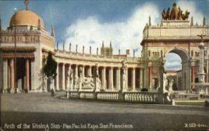 Panama Pacific Expo 1915 Arch Postcard