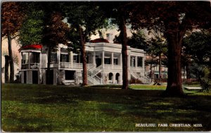 Beaulieu, Dixie White House, Pass Christian MS Vintage Postcard M46