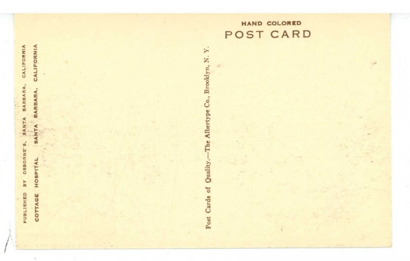 CA - Santa Barbara. Cottage Hospital