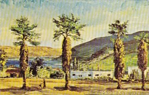 Happy New Year Tiberius Painted By Morris Katz