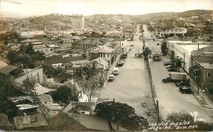 1950s Mexico Nogales Sonora Los Dos Nogales #100 RPPC Photo Postcard 22-11861