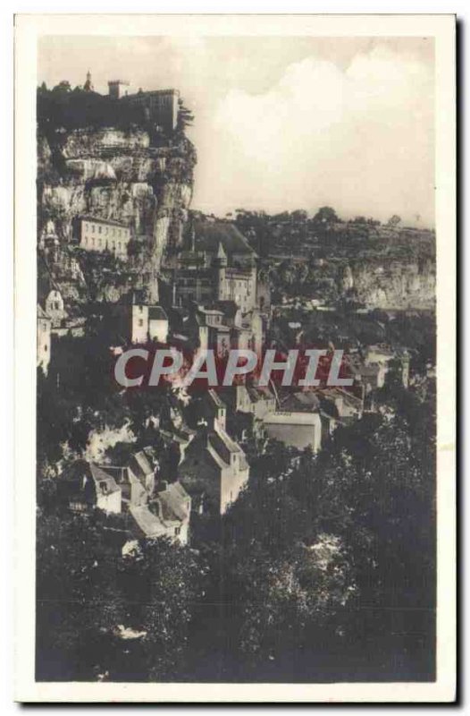 Rocamadour Old Postcard General West Coast View