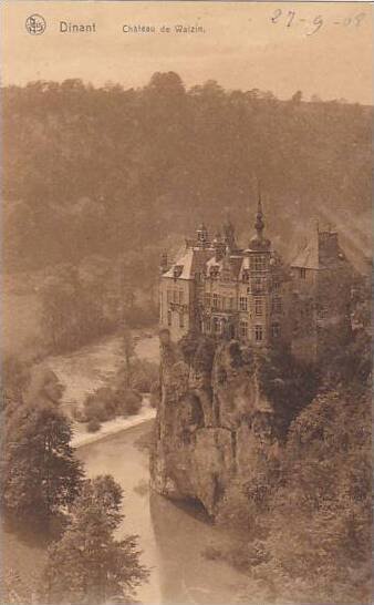 Belgium Dinant Chateau de Walzin