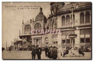 Belgium - Belgien - Ostend Part of Hursaal - Old Postcard