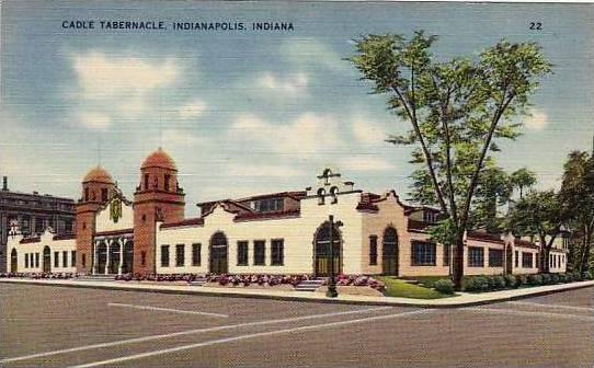 Indiana Indianapolis Cadle Tabernacle