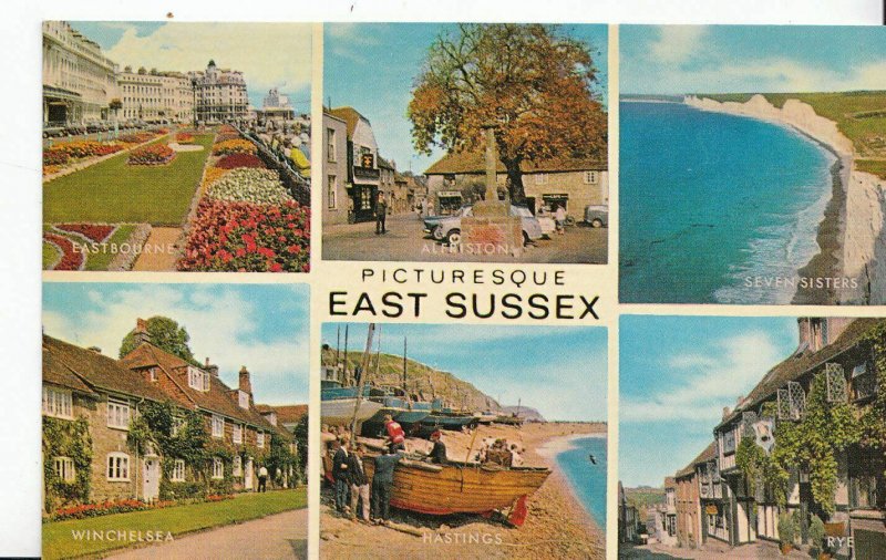 Sussex Postcard - Picturesque East Sussex     XX103
