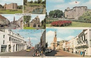 High Street Colchester 4x 1970s Postcard s