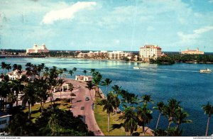 Florida West Palm Beach Scenic Flagler Drive 1960