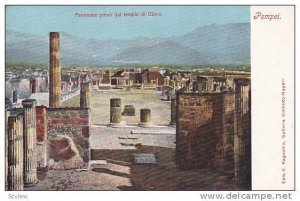 Panorama Preso Dal Tempio Di Giove, Pompei (Campania), Italy, 1900-1910s