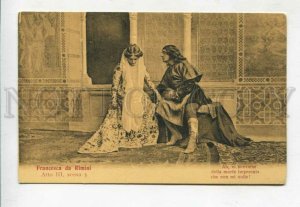 427338 FRANCESCA DA RIMINI Italian OPERA Theatre Vintage #7552