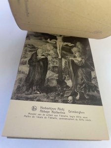 Book folder of 20 detachable postcards Premonstratensian monastery Grimbergen