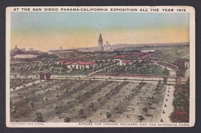 Postcard, United States, San Diego California CA, Panama-California Exposition