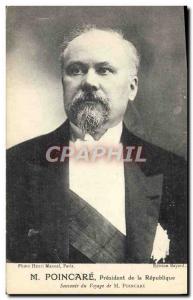 Postcard Old Poincare President of the French Republic