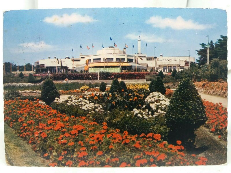 Vintage Postcard Estoril  Park  and Casino  Posted 1964 Portugal