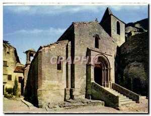 Postcard Modern L & # 39Eglise Saint Vincent Facade