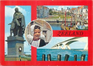 Postcard Netherlands Zeeland multi view