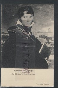 Artist Postcard - Portrait De Granet, Musee d'Aix-En-Provence RS17094