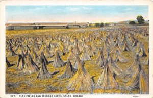 Flax Fields, Shortage Sheds Salem, Oregon OR