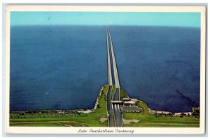 1973 Lake Ponchartrain Causeway Connecting New Orleans Louisiana LA Postcard