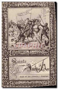 Postcard Old Sainte Jeanne d & # 39Arc