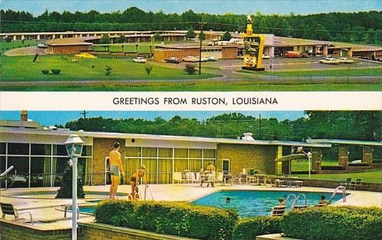 Holiday Inn With Pool Greetings From Ruston Louisiana