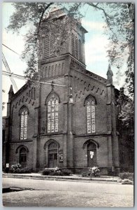 Cadiz Ohio 1940s Postcard First Presbyterian Church