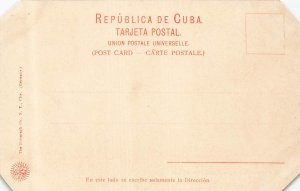 Habana Havana Cuba~Residencias del Prado~1900s Rotograph Tint Photo POSTCARD