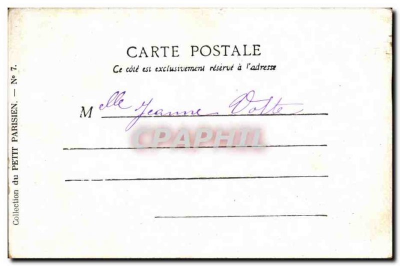 Old Postcard Paris Notre Dame