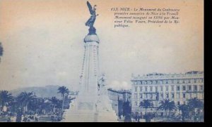 France Nice Le Monument du Centenaire premiere annexion de Nice a la France