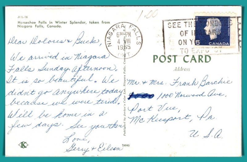 Canada, Ontario - Horseshoe Falls - [FG-407]