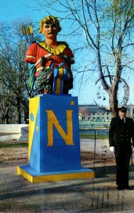 Maryland Annapolis Tecumseh Statue U S Naval Academy 1964