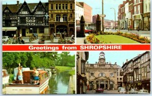 M-14933 Greetings from Shropshire England