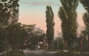 Corner Cluny and Crescent - Rosedale, Toronto, Ontario, Canada - DB