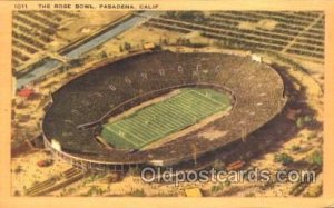 The Rose Bowl, Pasadena, CA, USA , Football, Stadium Unused light crease top ...