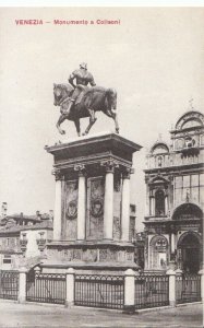 Italy Postcard - Venezia - Monumento a Colleoni - Ref 13023A