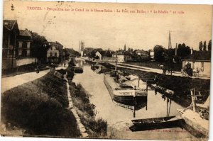 CPA TROYES - Perspective sur le Canal de la Haute-Seine (179076)