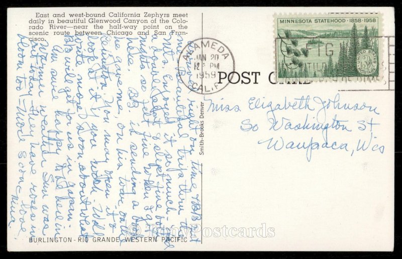 EAST AND WEST-BOUND CALIFORNIA ZEPHYRS