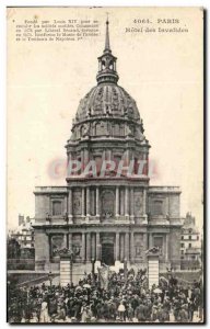 Old Postcard Paris Hotel des Invalides