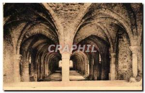 Old Postcard Vaux-de-Cernay Abbey Building From Dorm