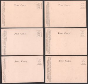 Scarce Set 12 1906 San Francisco California Earthquake Fire Rotograph Postcards