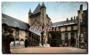 Old Postcard Dijon All Bar