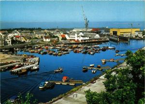 CPM AK View at the small-boat harbour NORWAY (840096)