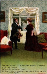 Bamforth Couples How Good Of You You Shot Them Yopurself Of Course