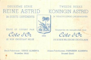 Lot271 queen astrid at  congress for protection of children royalty belgium