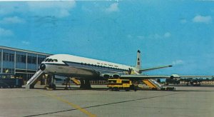 Vintage Postcard Comet 4 Jetliner Royal Air Force Transport Command Raf Lyneham